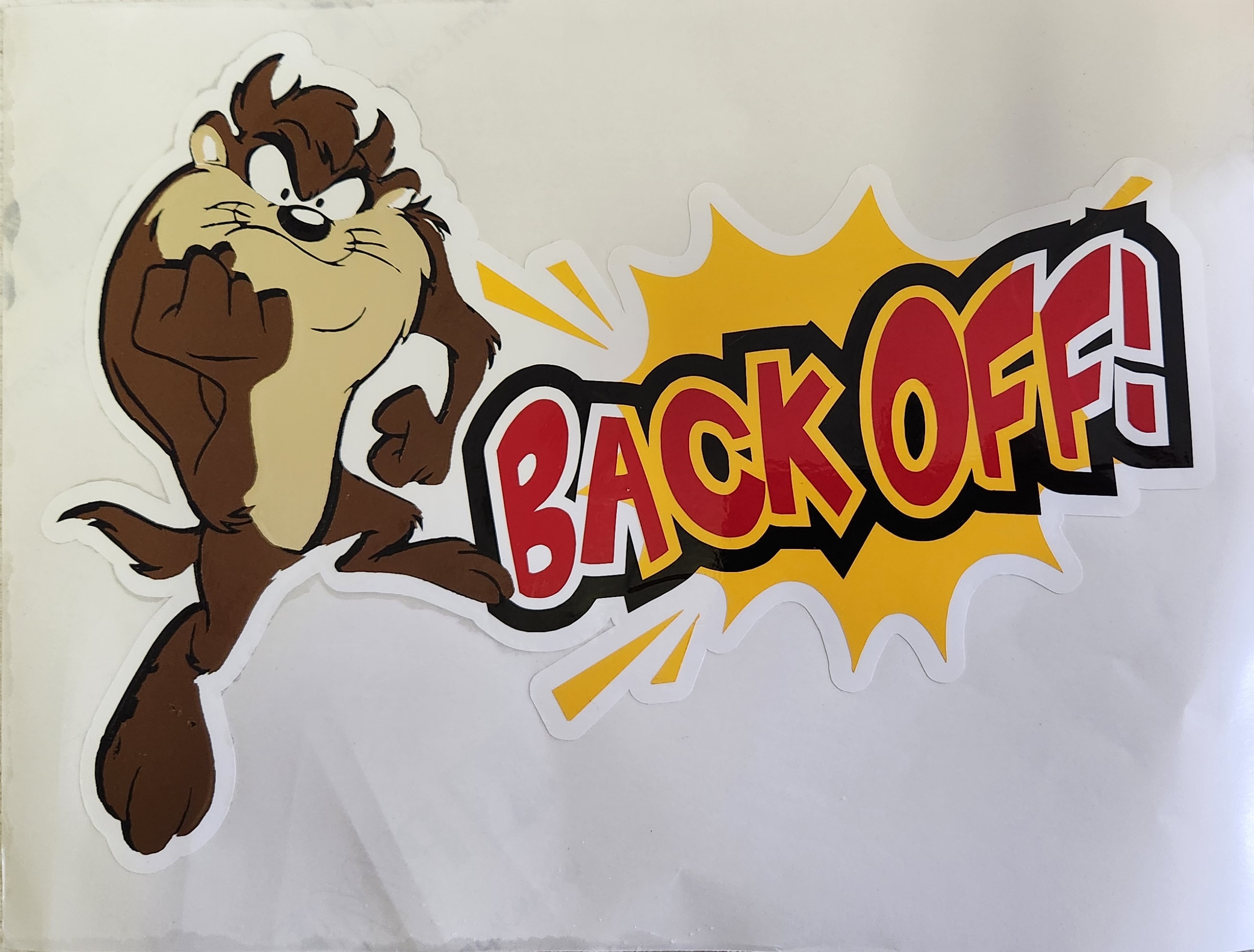 humorous bumper sticker